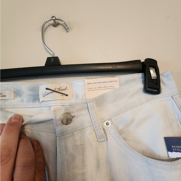 Universal Thread tye dye 90's baggy jeans size 2 regular - Picture 4 of 6